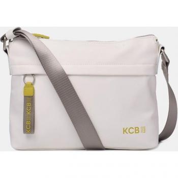 Bandolera KCB Mediana Fluo Blanco