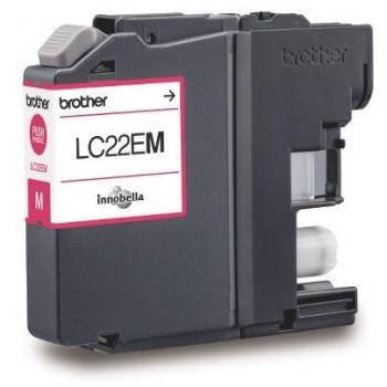 Cartuccia inkjet Brother magenta LC-22EM