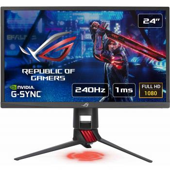 ASUS ROG STRIX XG248Q 24 (23.8) FHD (1920 x 1080) eSport Gaming Monitor, 1 ms, 240 Hz, DP, HDMI, USB 3.0, AuraSync, FreeSync, Compatibile G-Sync
