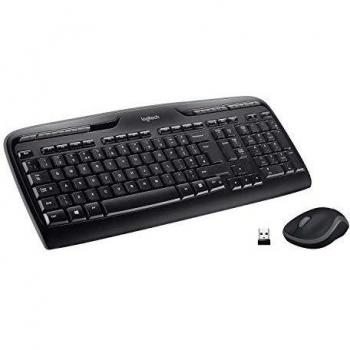 Logitech MK330 Wireless Keyboard and Mouse, Scandinavian Layout QWERTY