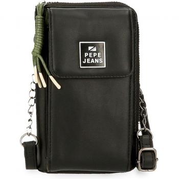 Pepe Jeans cartera-bandolera porta móvil Bea negro