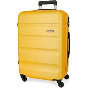 Maleta Roll Road Flexible Amarilla de 75 cm