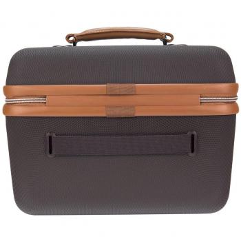 DELSEY Chatelet Hard + Neceser de Viaje, 32 cm, 15 Litros, Hueso (Angora)