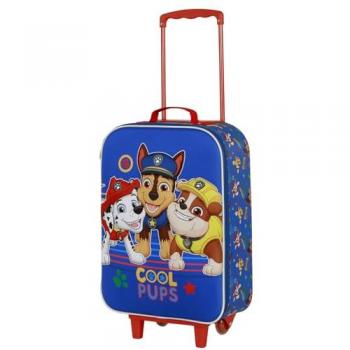 Maleta Trolley Paw Patrol 3D Cool Azul