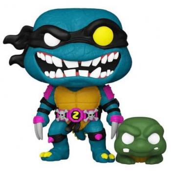 Tortugas Ninja Pop & Buddy! Figura de vinilo película de Slash y Pre-mutada