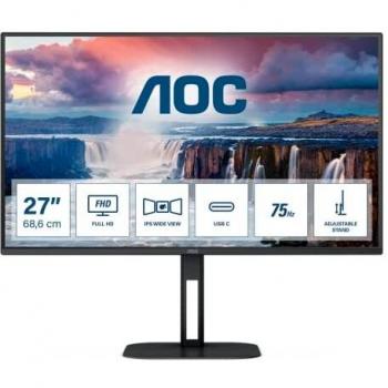 AOC 27V5C Monitor FHD 27 Pollici con Speaker e Regolazione Altezza