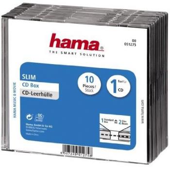 51275 CD SLIM BOX, 10-PAC Promopack(10Pezzo)