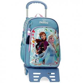 Frozen Awesome Moves Mochila con Carro 40 cm Azul