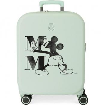 Disney Maleta de cabina 100 Happiness 55 cm Verde