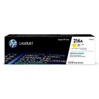HP 216A W2412A Original Toner Cartridge, Standard Capacity of 850 Pages, Compatible with Color LaserJet Pro MFP M183fw, Yellow