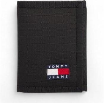 Cartera Trifold Negro Tommy Hilfiger Hombre 2024