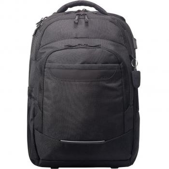 Mochila Totto Commuter ejecutiva porta PC color negro