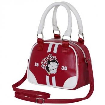 Bolso Betty Boop Varsity en tono Burdeos