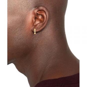 Pendientes Tommy Hilfiger Huggies en oro amarillo