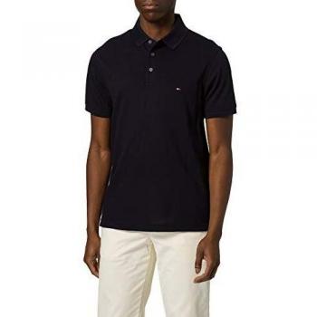 Tommy Hilfiger 1985 TH Flex Slim Fit Poloshirt Camiseta, Azul (Cielo del Desierto), L para Hombre