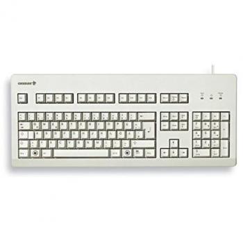 Cherry G80-3000 USB + PS/2 AZERTY Francese Grigia