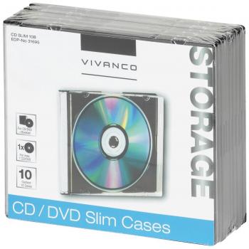 CD Slim 10B 10 Pezzi Neri