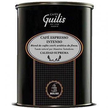 CAFÉS GUILIS 100% ARÁBICA CAFÉ MOLIDO INTENSO LATA 1 KG
