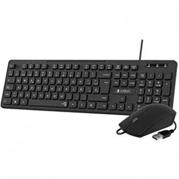SUBBLIM SUBKBC-CSSK01 Tastiera e Mouse USB QWERTY Spagnolo Nero