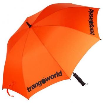 TRANGO Paraguas Storm, Unisex, Naranja/Negro, 30 cm