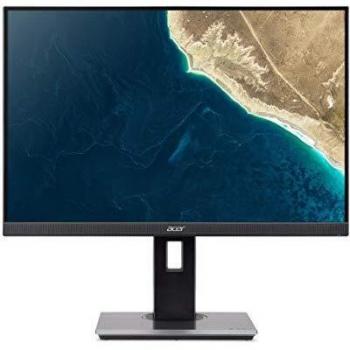 Acer B247Wbmiprzx 24 Monitor LED WUXGA (1920x1200) 60Hz 300cd/m² 4ms VGA HDMI DP Audio In/Out USB 3.0 Speaker Integrated Height Adjustment Pivot Adaptive Sync Black