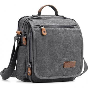 Bolso de lona masculino