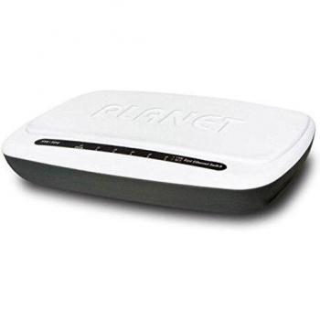 PLANET SW-504 switch di rete Fast Ethernet (10/100) Bianco