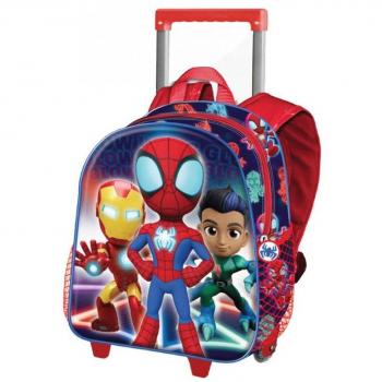 Mochila Trolley 3D Glow Spidey Spiderman