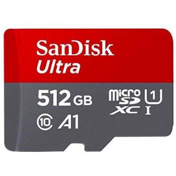 Ultra 512 GB microSDXC con adattatore SD – Velocità fino a 120 MB/s