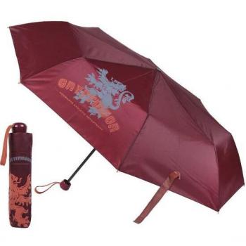 Paraguas Manual Plegable Escolar Harry Potter Dark Red