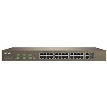 Switch PoE Web Smart 24 Ports 10/100 + 2GE + 2SFP Combo, 440W