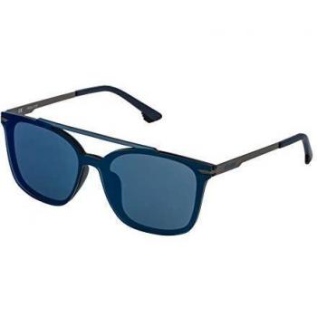 Police SPL528999NQB Gafas de Sol, Azul, 99 Unisex