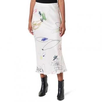 Gonna Desigual Lunga Bianca XS
