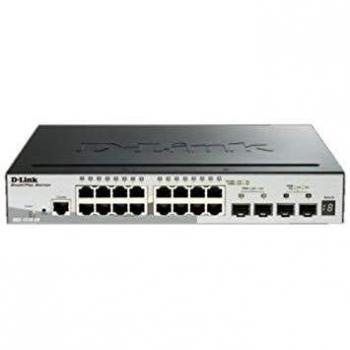 D-Link DGS-1510-20 Smart Switch Gigabit Gestito per Stack da 20 Porte di cui 2 10G SFP+ e 2 SFP+