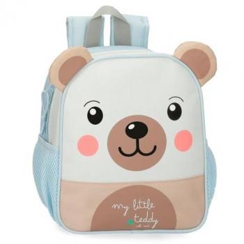 Mochila Infantil Happy Pets Little Teddy 25cm con Adaptador