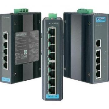 Switch LAN Advantech EKI-2525-BE 5x12 V DC
