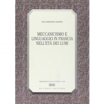 Meccanicismo e linguaggio in Francia nell'età dei lumi