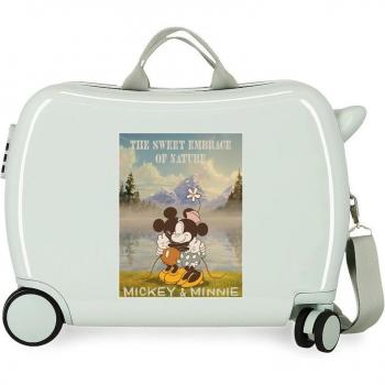 Maleta infantil Minnie Nature 2 ruedas multidireccionales