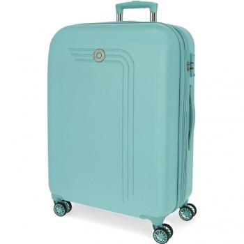 Maleta Mediana Movom Riga Rígida 70cm Turquesa