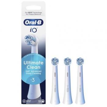 Recambio Triple Oral‑B iO Ultimate Clean en Blanco