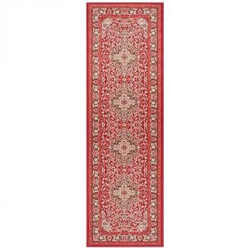 Nouristan Teppich Skazar Isfahan in Rot 80.0 W x 0.9 D cm