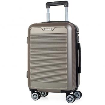Maleta Trolley Cabina ITACA 55cm ABS Texturizado Dorado