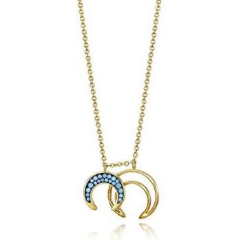 Collar Viceroy Trend 61015C100-36 mujer baño de oro circonita