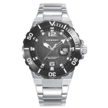 Reloj Viceroy Heat Hombre Acero Bisel IP Gris