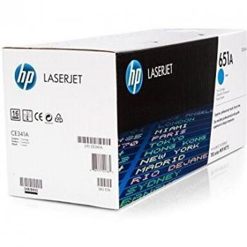 HP 651A Cyan Original Toner Cartridge (CE341A)