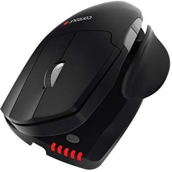 Contour Design Wireless Ergonomic Mouse with Touch Ring and Finger Navigation