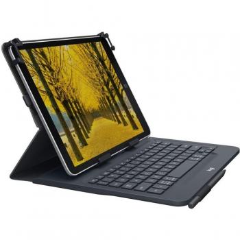 Logitech Universal Folio con Tastiera Bluetooth Integrata per Tablet da 9' / 10'