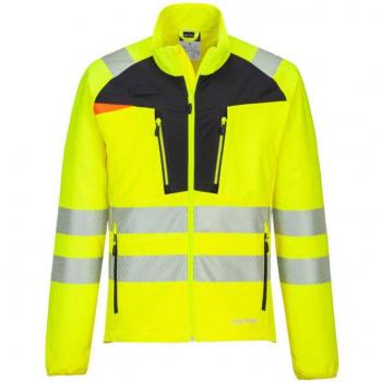 Camiseta Base Layer DX4 Alta Visibilidad con Cremallera Portwest