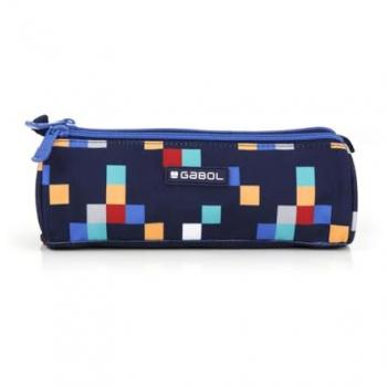 Estuche Triple Gabol Cubik Resistente al Agua