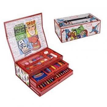 Artesanía Cerda Cofre para Colorear Marvel